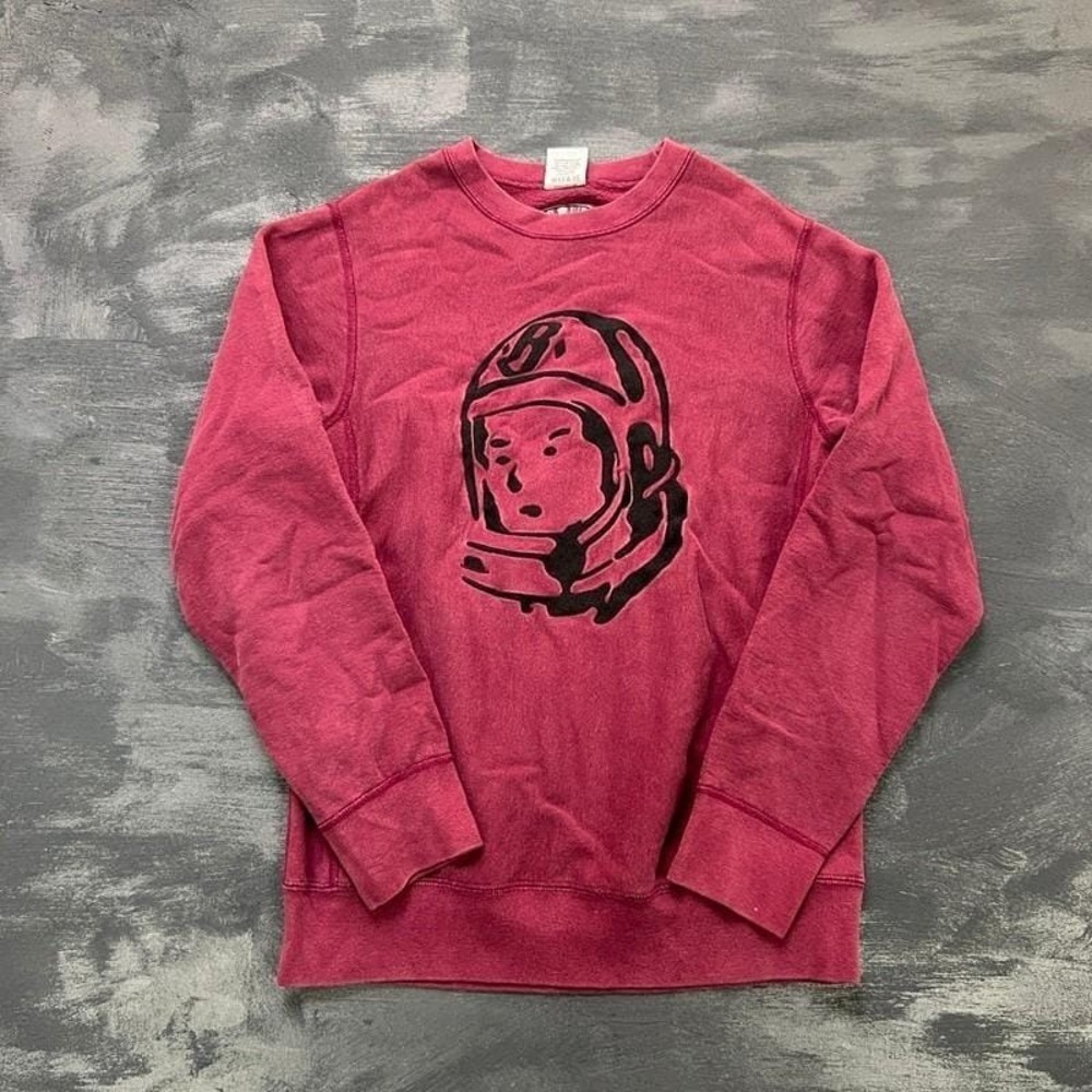 Billionaire Boys Club Sweatshirt Mens Medium Red Astronaut